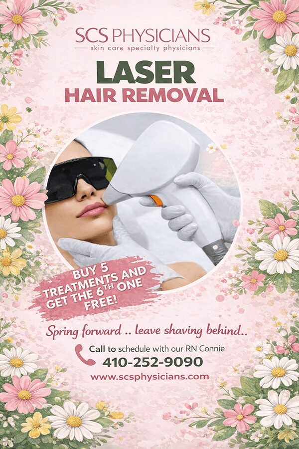 Laser Hair Removal Spring Special